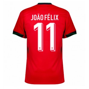 Portugal Joao Felix #11 Hjemmebanetrøje EM 2024 Kort ærmer